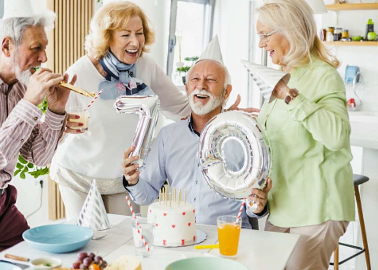 привітання з 70-річчям у віршах - Листівка 5