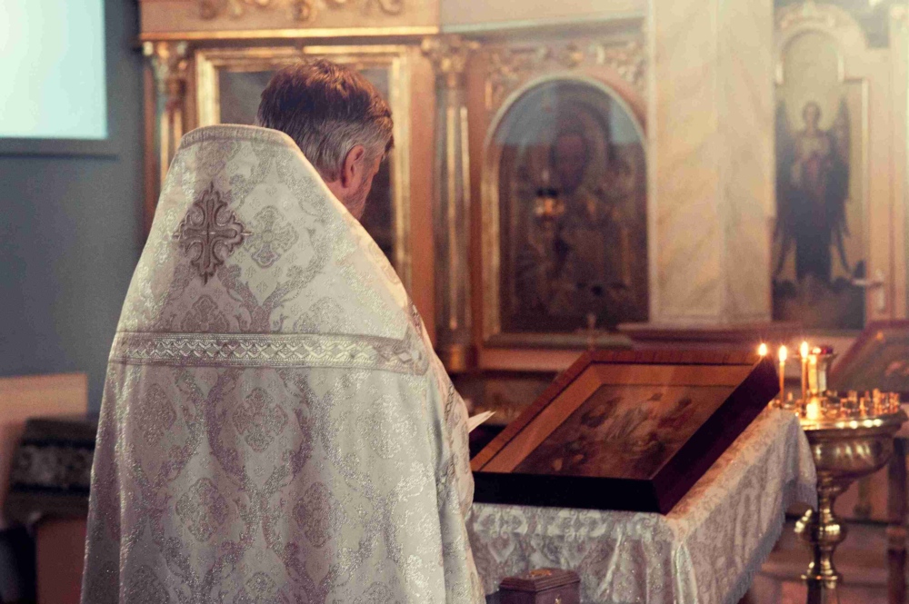 релігійні привітання для священика у віршах - Листівка 4