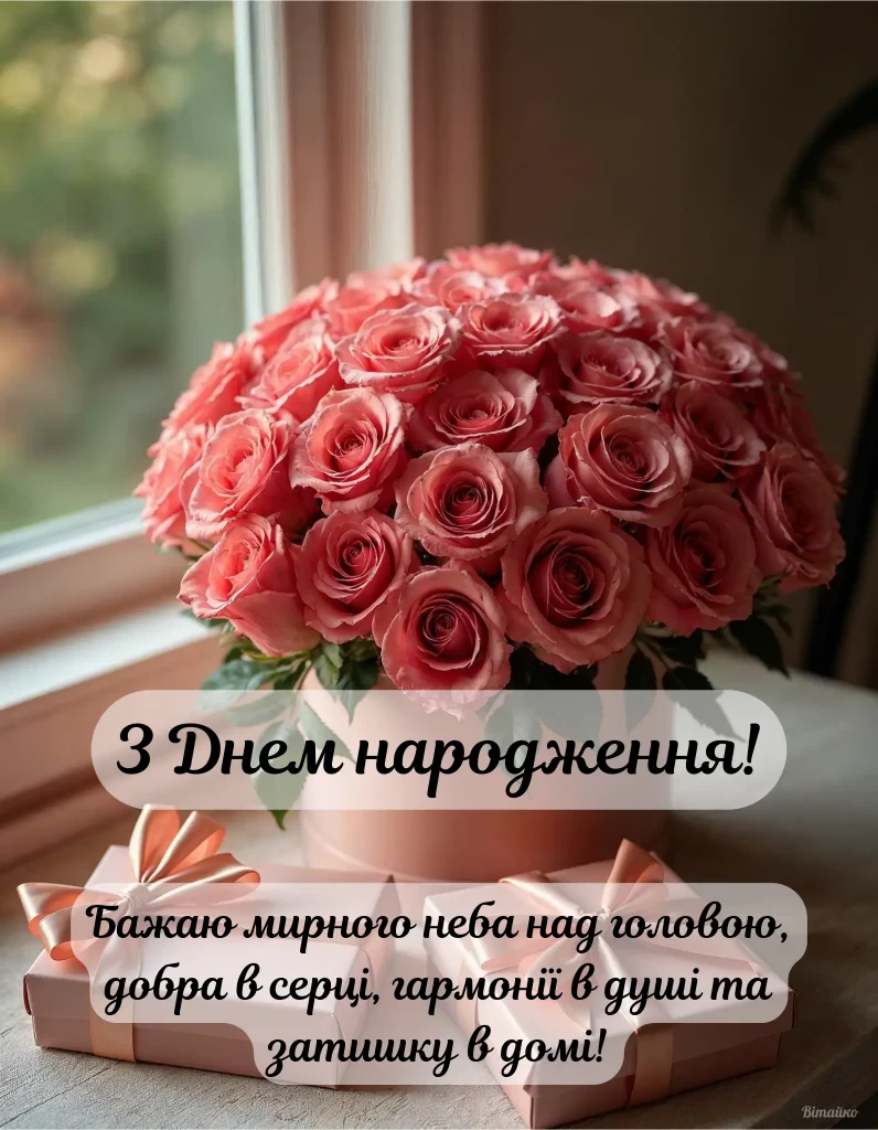 з днем народження чарівну картинки - Листівка 22