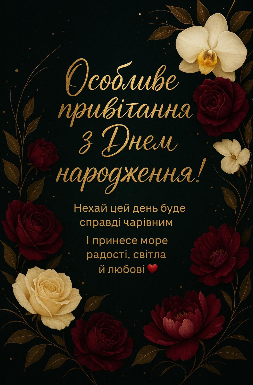 з днем народження чарівну картинки - Листівка 4