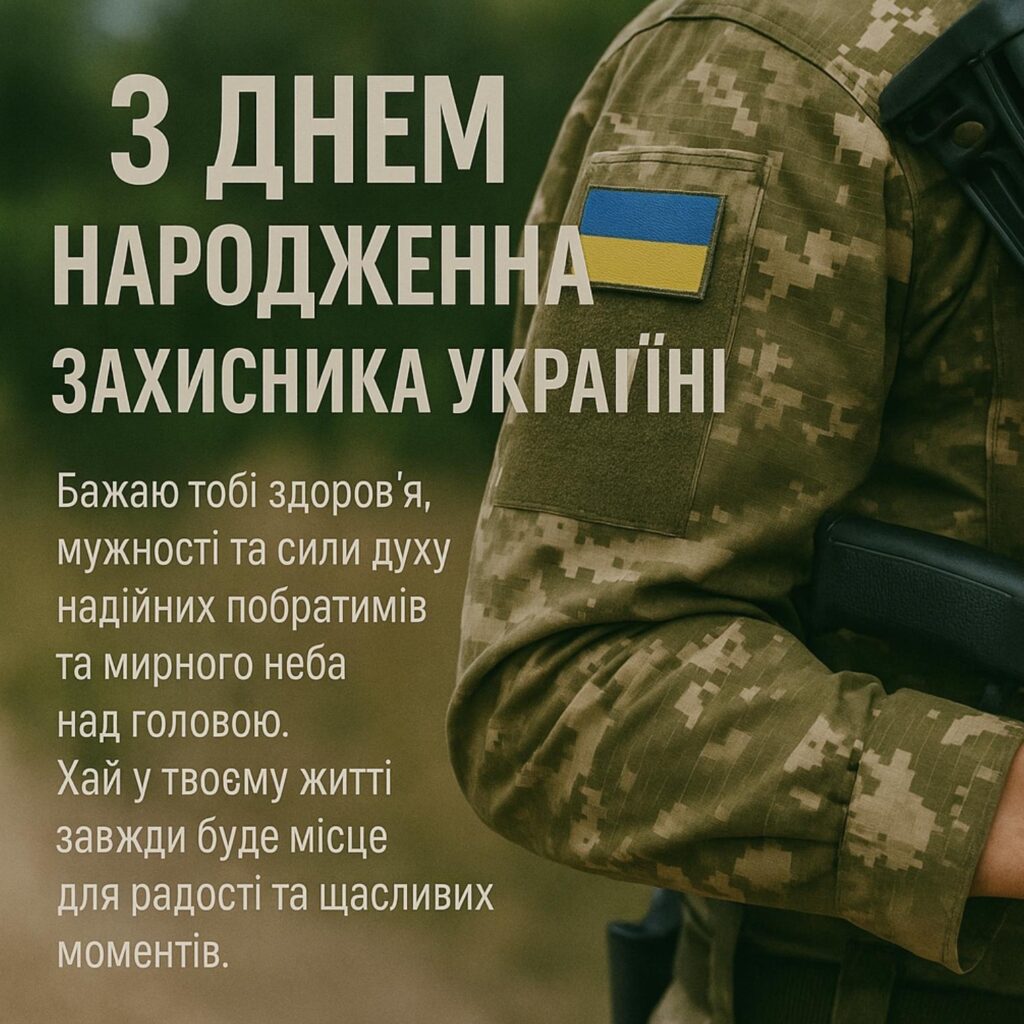 з днем народження військового картинки - Листівка 2