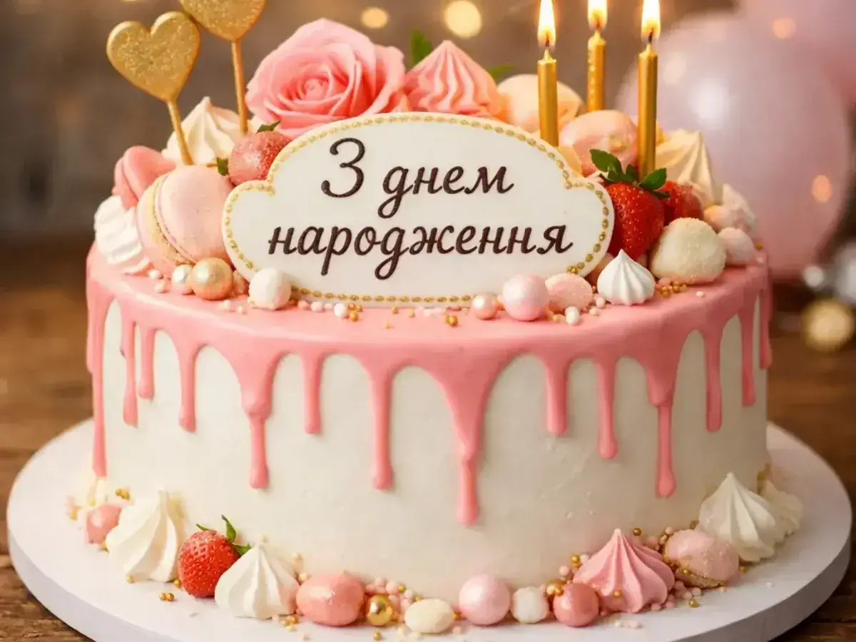 Христианское поздравление с днём рождения — Открытка 8