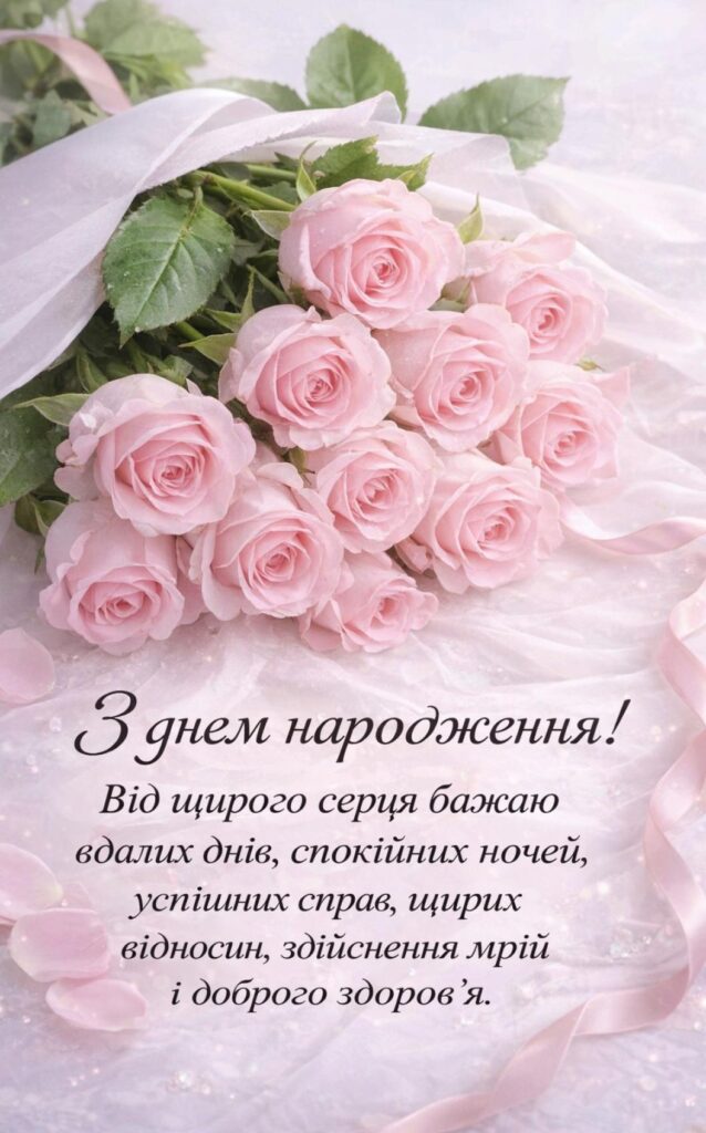 Поздравление с днём рождения пожилой женщине — Открытка 7