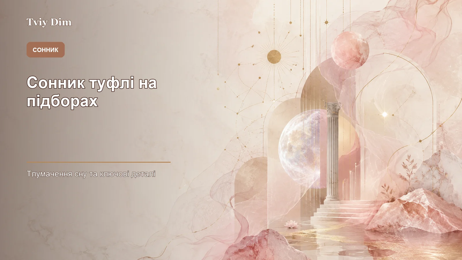 сонник туфлі на підборах - Зображення 1